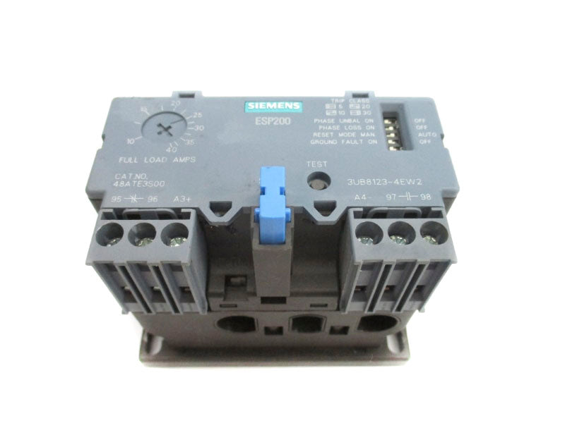 SIEMENS 48ATE3S00 3UB8123-4EW2 600VAC 10-40A NUPI