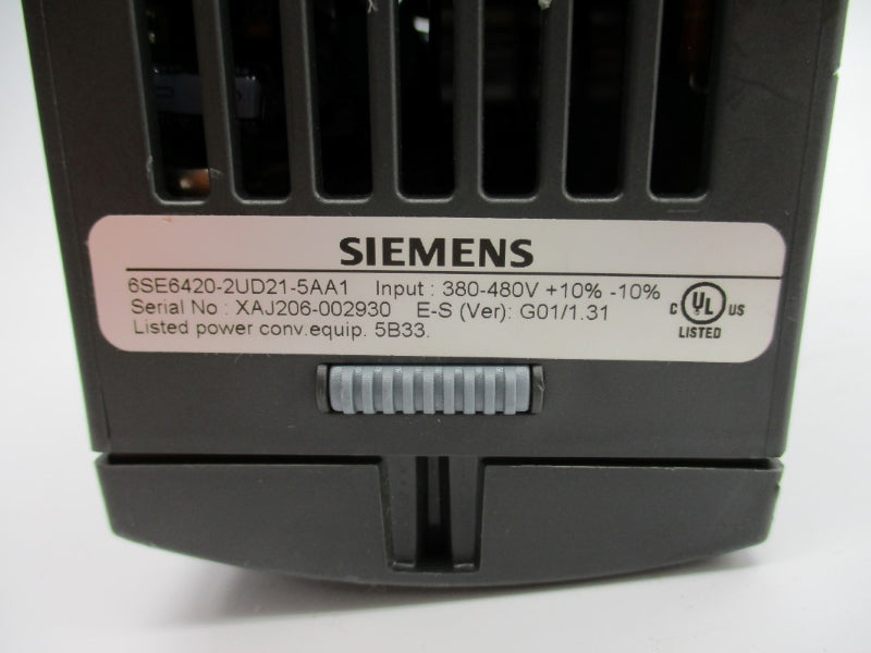 SIEMENS 6SE6420-2UD21-5AA1 380-480V 5.9A NUPI