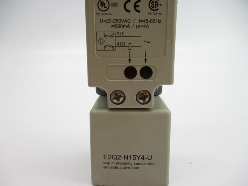 OMRON E2Q2-N15Y4-U 20-250VAC 4A NSNP