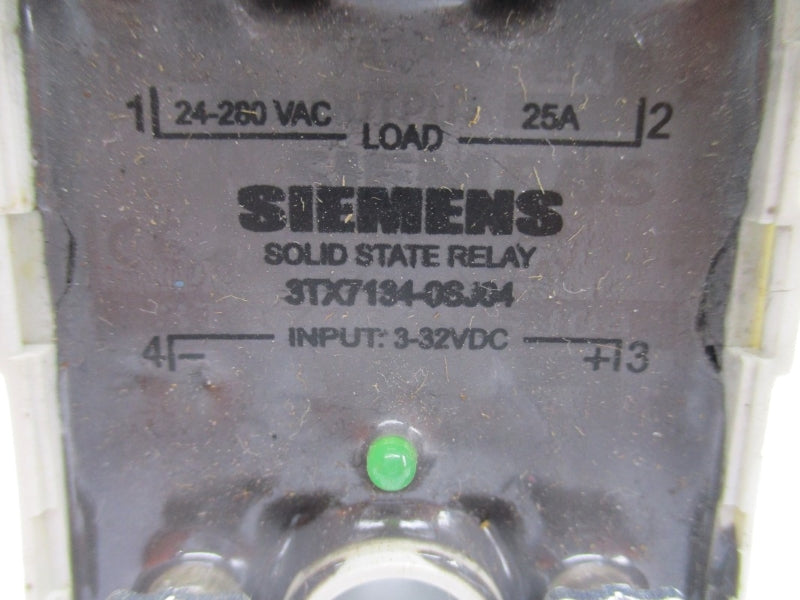 SIEMENS 3TX7134-0SJ04 3-32VDC 25A (AS PICTURED) NUPI