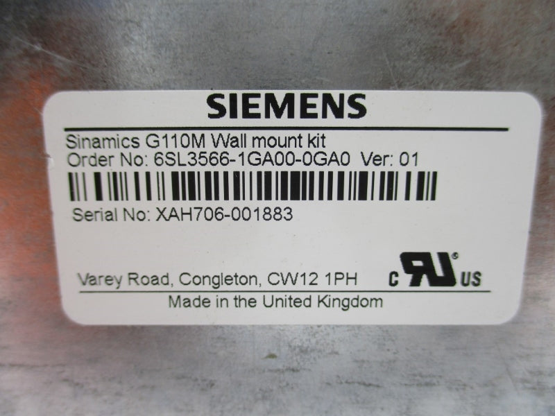 SIEMENS 6SL3566-1GA00-0GA0 24VDC NUPI