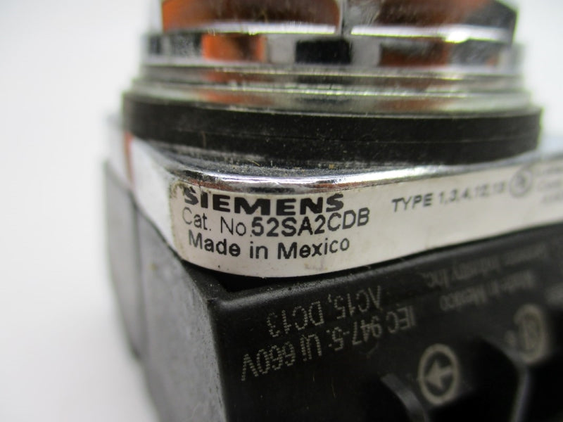 SIEMENS 52SA2CDBA1 660V NUPI