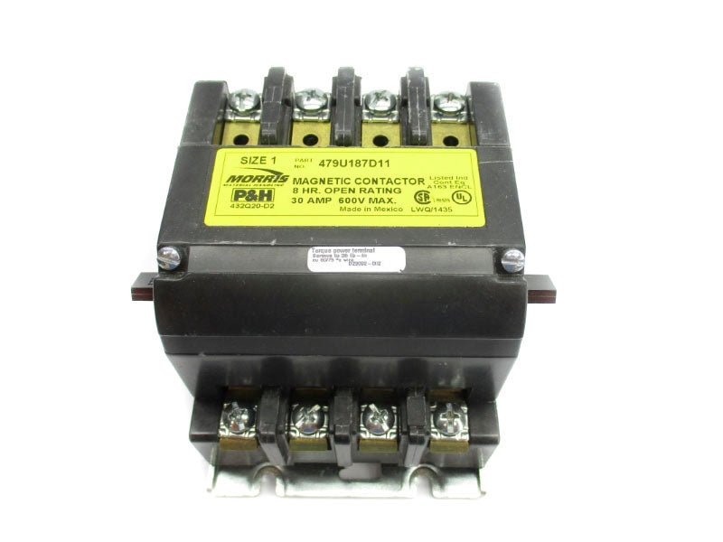 P&H 479U187D11 240V 30A NUPI