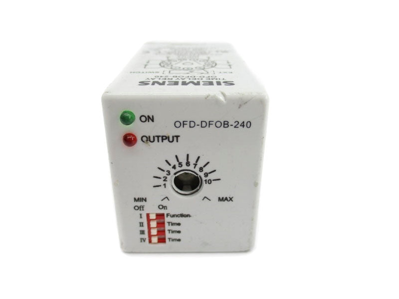 SIEMENS OFD-DF08-240 240VAC 12A .1S-10H (AS PICTURED) NUPI