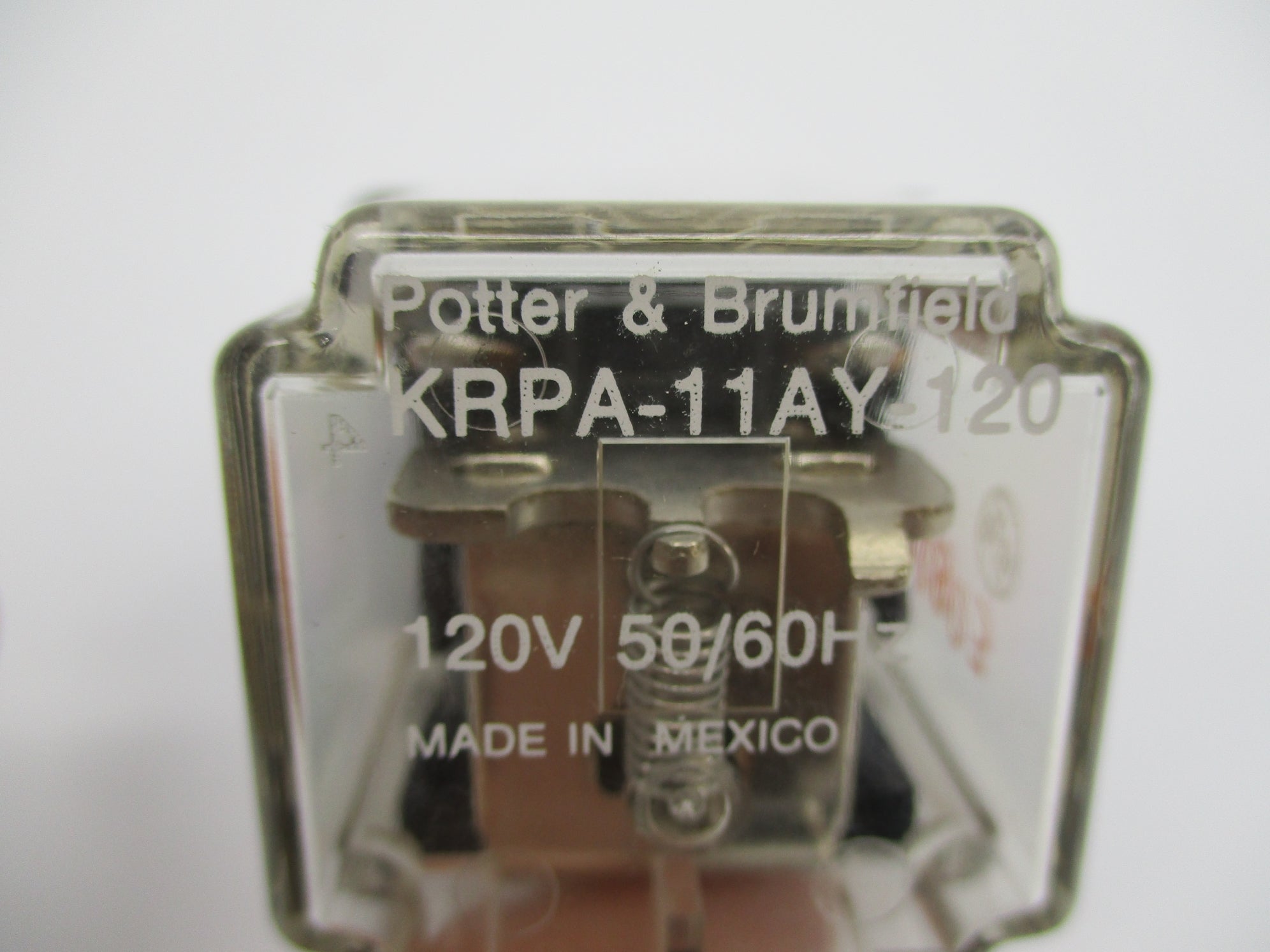 POTTER & BRUMFIELD KRPA-11AY-120 120VAC 3A NSNP