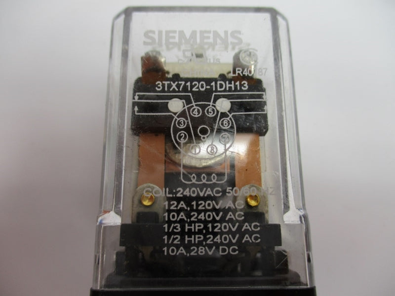 SIEMENS 3TX7120-1DH13 240VAC 12A NUPI