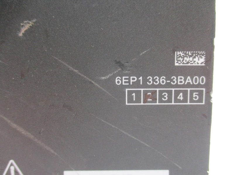 SIEMENS 6EP1336-3BA00 120/230VAC 7.7/3.5A (AS PICTURED) NUPI