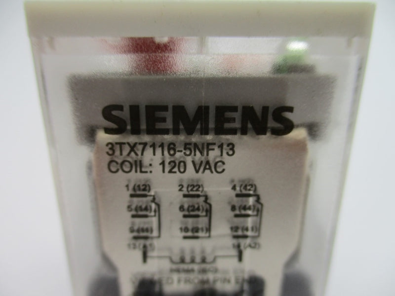 SIEMENS 3TX7116-5NF13 120VAC 15A NUPI