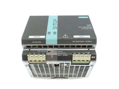 SIEMENS 6EP1436-3BA00 400-500VAC 1.1/0.9A NUPI
