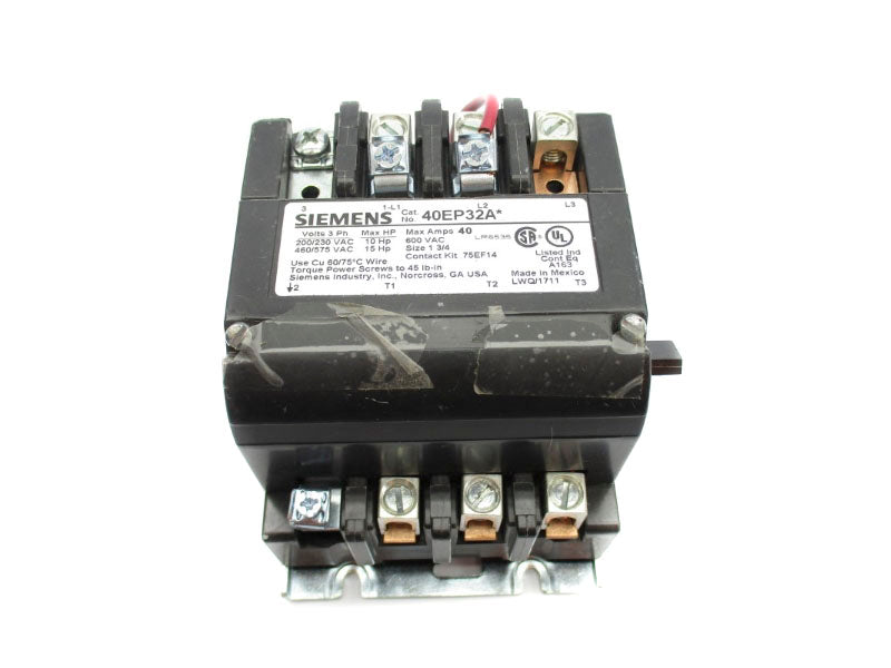 SIEMENS 40EP32AA 240VAC 40A NUPI