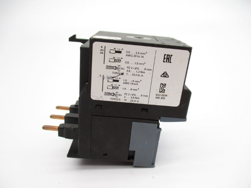 SIEMENS 3RB3026-1SB0 600VAC 45A (AS PICTURED) NUPI
