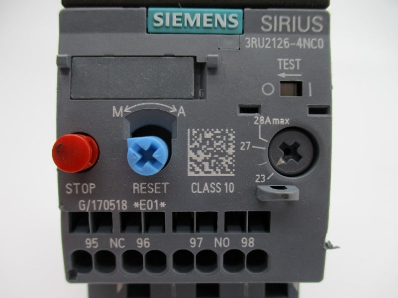SIEMENS 3RU2126-4NC0 24VDC 23-28A NUPI