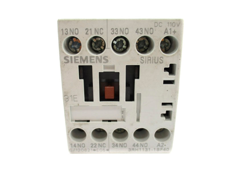SIEMENS 3ZX1012-0RH11-1AA1 110VDC 10A NUPI