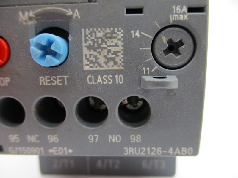 SIEMENS 3RU2126-4AB0 600VAC 11-16A NUPI