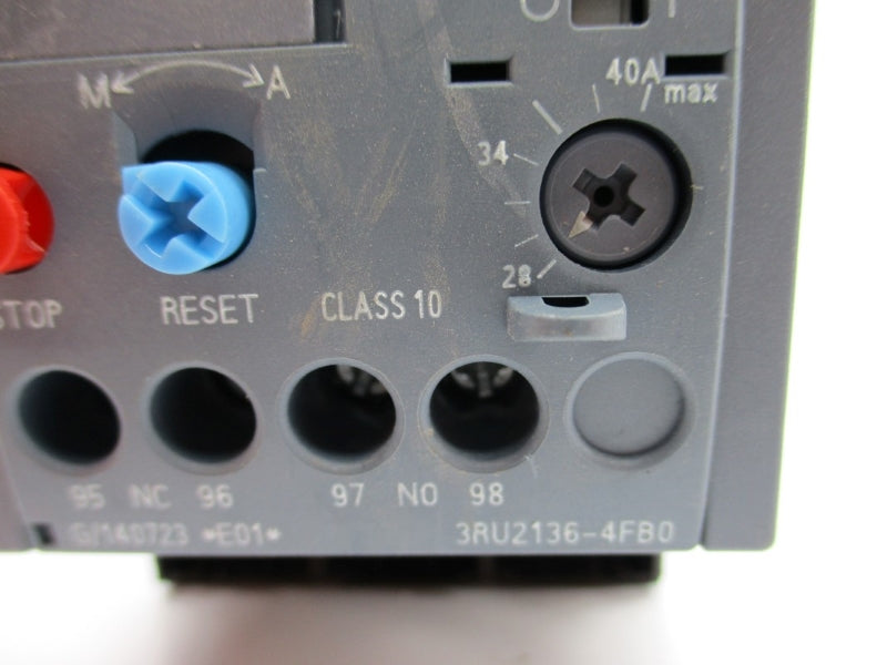 SIEMENS 3RU2136-4FB0 24VDC 28-40A NUPI