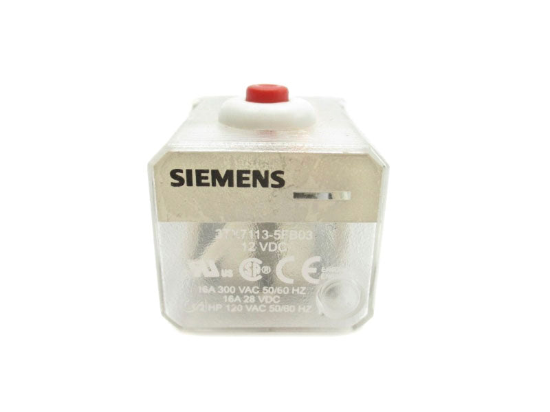 SIEMENS 3TX7113-5FB03 12VDC 16A NUPI
