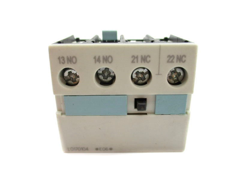 SIEMENS 3RH1921-1LA11 240V 10A NUPI