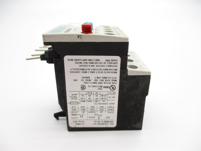 SIEMENS 3RU1116-1HB0 24VDC 5.5-8A NUPI