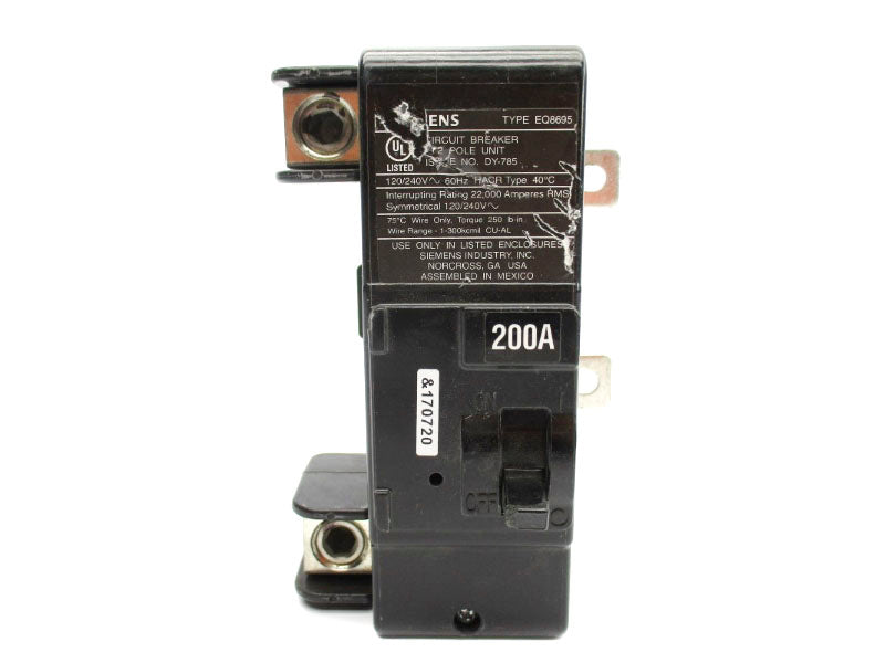 SIEMENS EQ8695 120/240V 200A NUPI