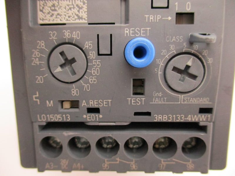 SIEMENS 3RB3133-4WW1 600VAC 20-80A NUPI