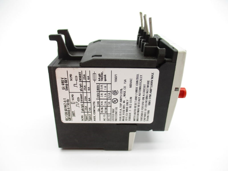 SIEMENS 3RU1116-0JB0 24VDC 0.7-1A NUPI