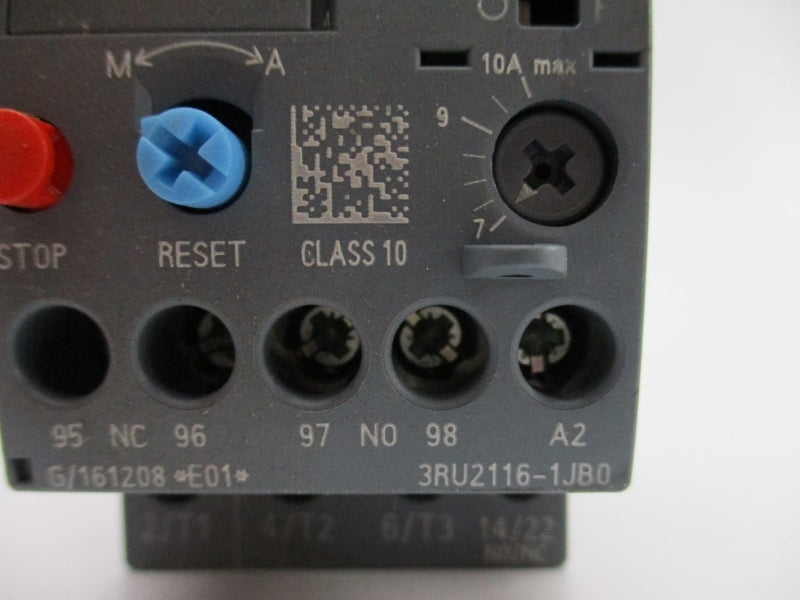 SIEMENS 3RU2116-1JB0 24VDC 7-10A NUPI