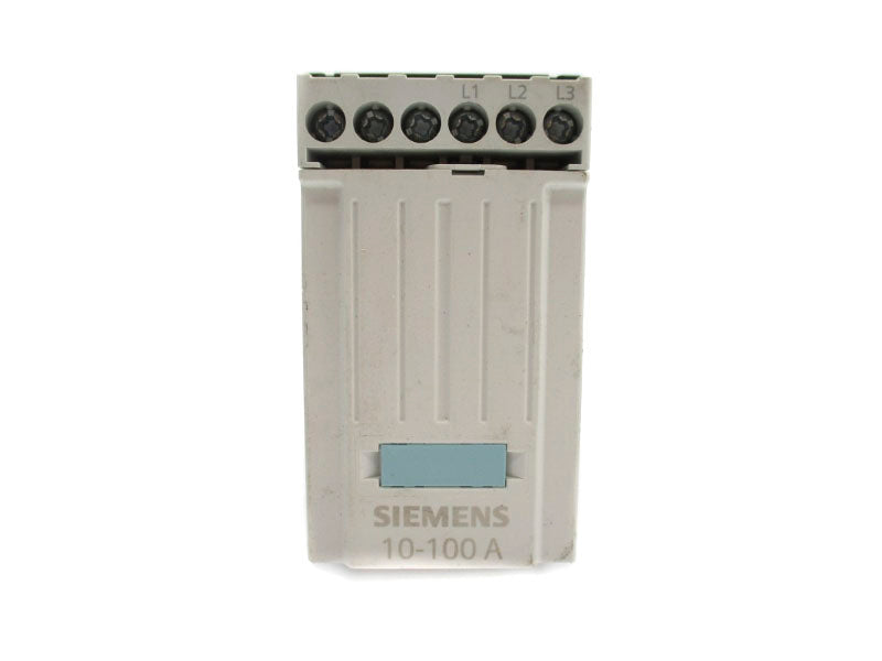 SIEMENS 3UF7112-1AA00-0 600VAC 10-100A NUPI