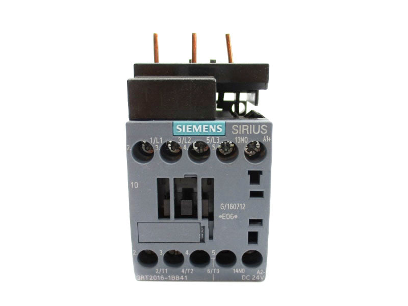 SIEMENS 3RT2016-1BB41 24VDC 20A (AS PICTURED) NUPI