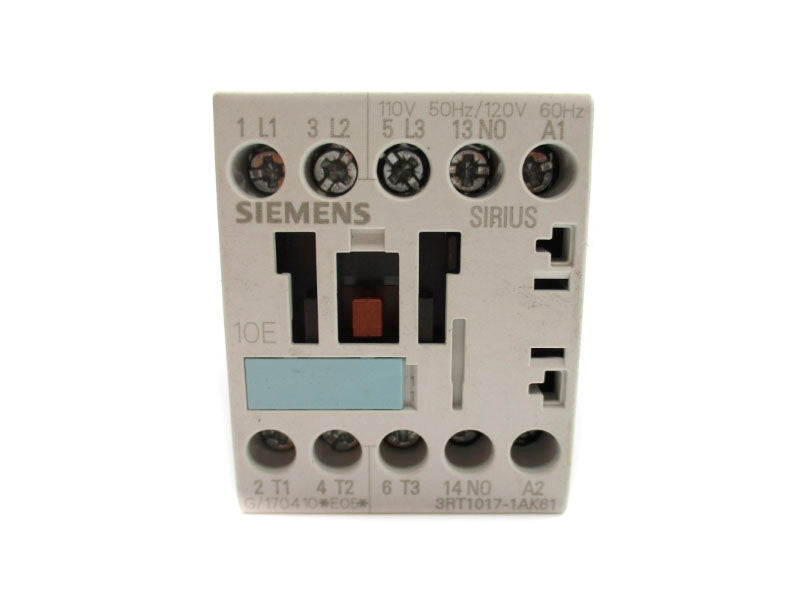 SIEMENS 3RT1017-1AK61 110/120V 20A NUPI