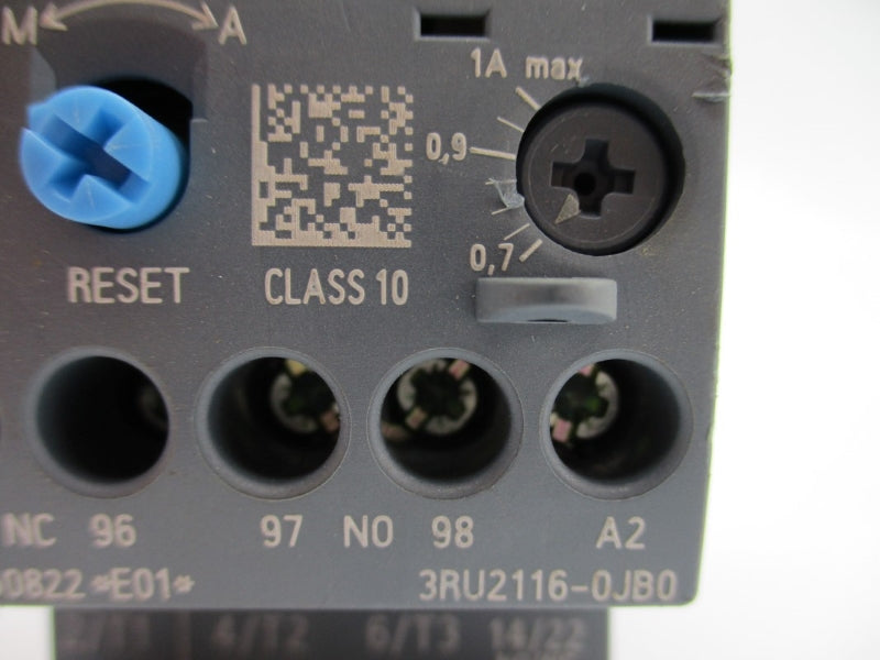 SIEMENS 3RU2116-0JB0 24VDC 0.7-1A NUPI