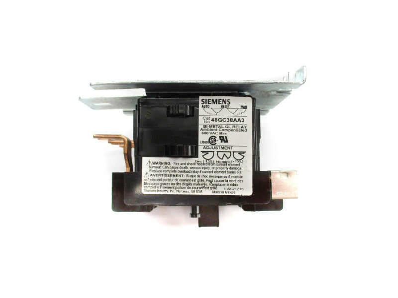 SIEMENS 48GC38AA3 600VAC NUPI