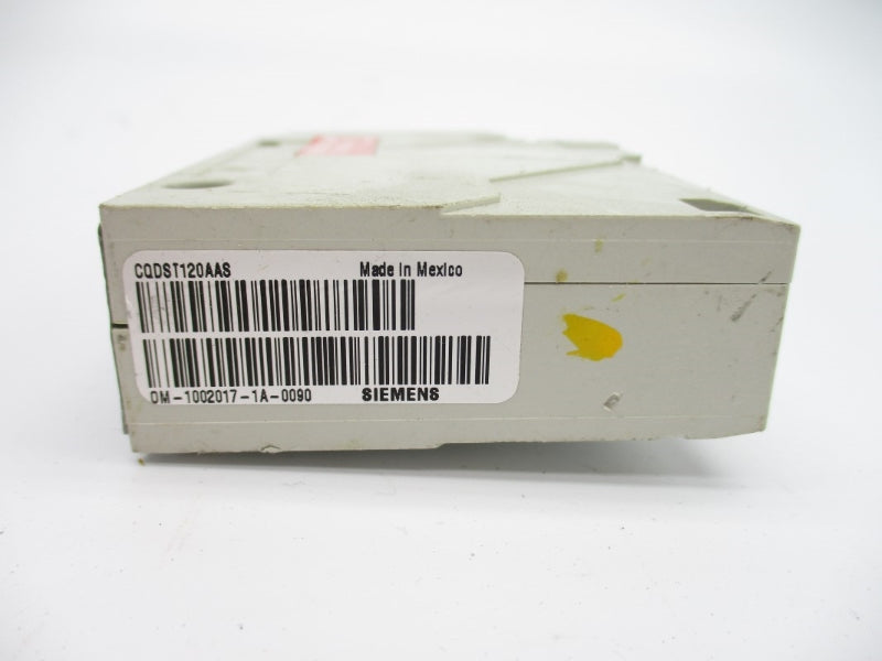 SIEMENS CQDST120AAS 120VAC .90A NUPI