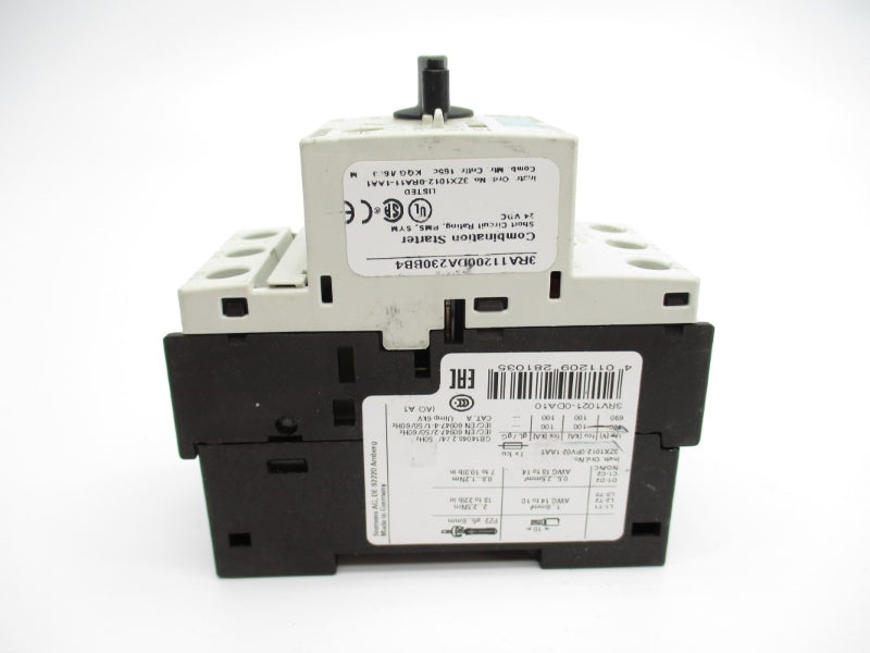 SIEMENS 3RV1021-0DA10 240V 0.22-0.32A NUPI