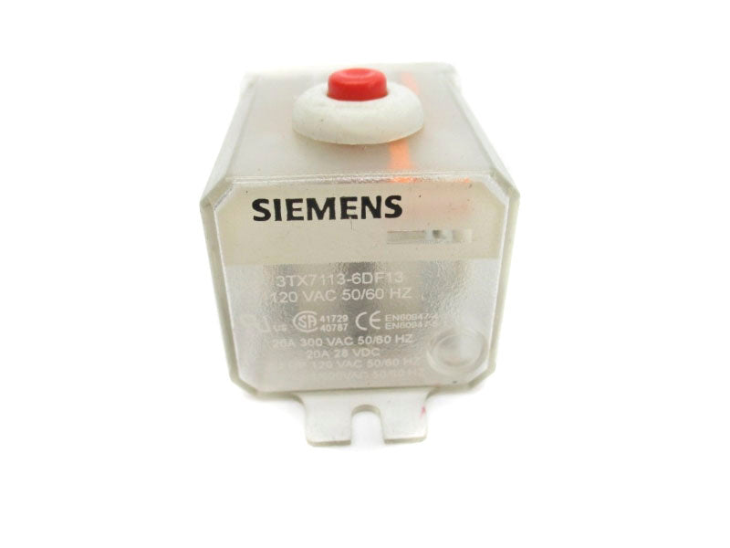 SIEMENS 3TX7113-6DF13 120VAC 20A NUPI