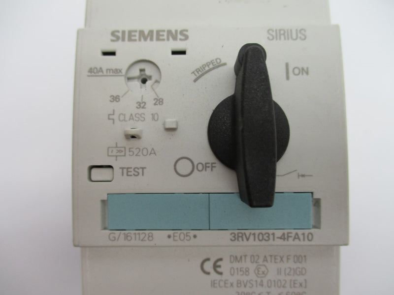 SIEMENS 3RV1031-4FA10 600V 28-40A NUPI