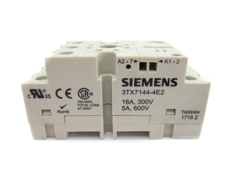 SIEMENS 3TX7144-4E2 300V 16A NUPI