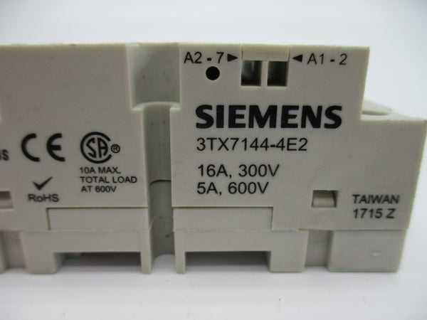 SIEMENS 3TX7144-4E2 300V 16A NUPI