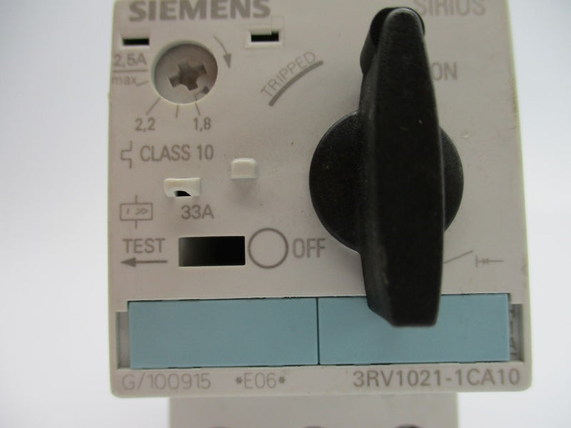 SIEMENS 3RV1021-1CA10 600V 1.8-2.5A NUPI