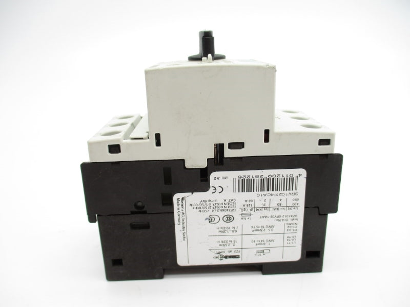 SIEMENS 3RV1021-4CA10 240V 17-22A NUPI