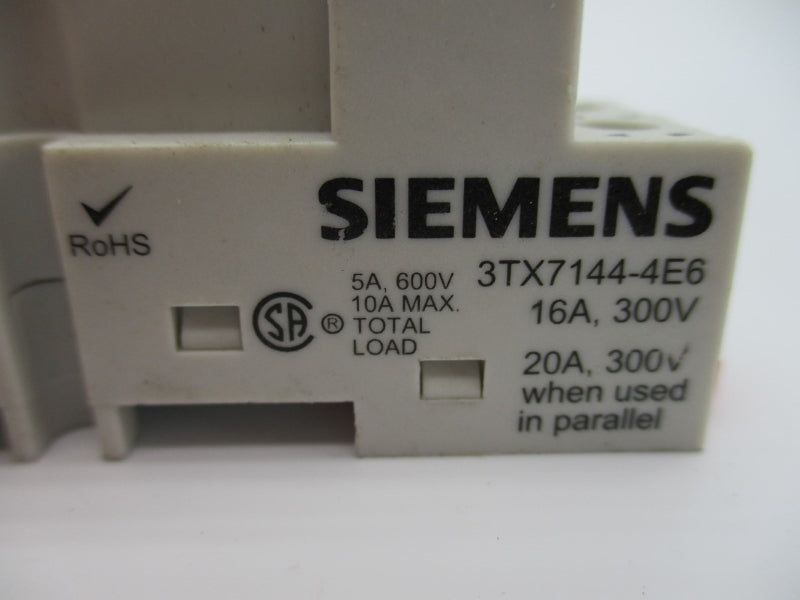 SIEMENS 3TX7144-4E6 300V 16A NUPI