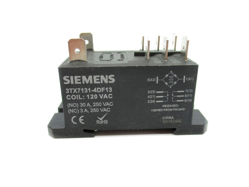 SIEMENS 3TX7131-4DF13 120VAC 30A NUPI