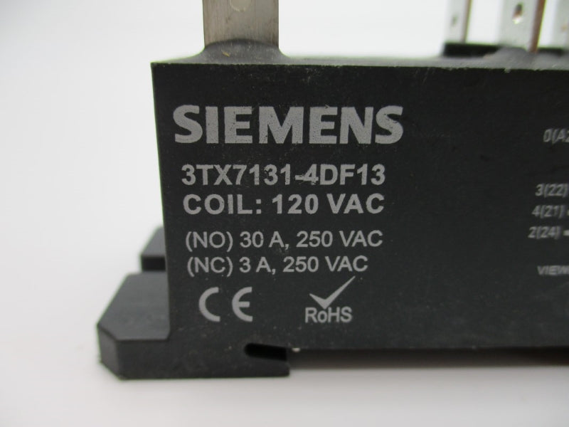 SIEMENS 3TX7131-4DF13 120VAC 30A NUPI
