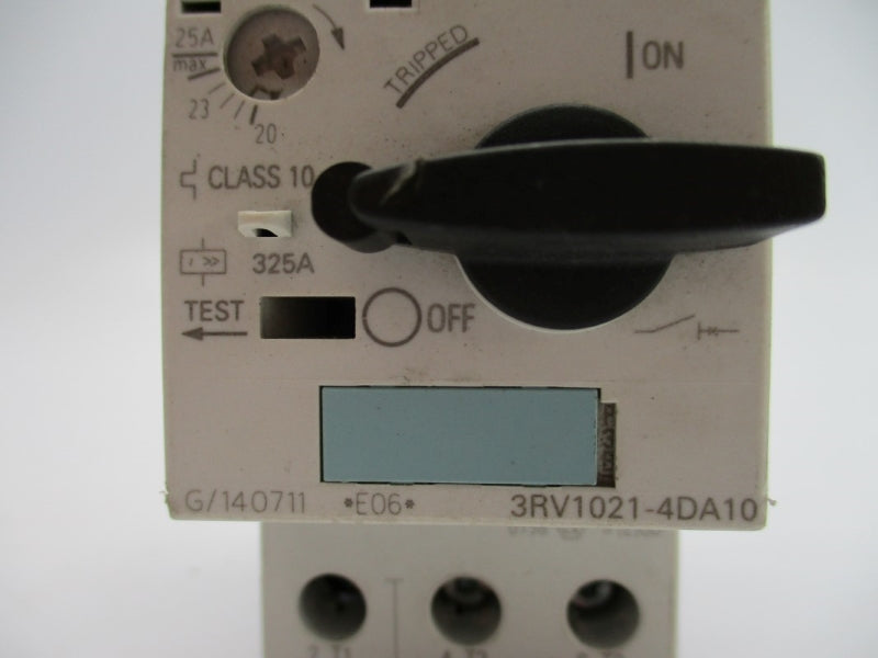 SIEMENS 3RV1021-4DA10 690V 20-25A NUPI