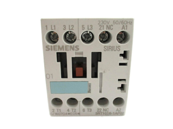 SIEMENS 3RT1016-1AP02 230V 20A NUPI