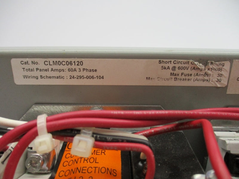 SIEMENS CLM0C06120 110/120V 60A NUPI