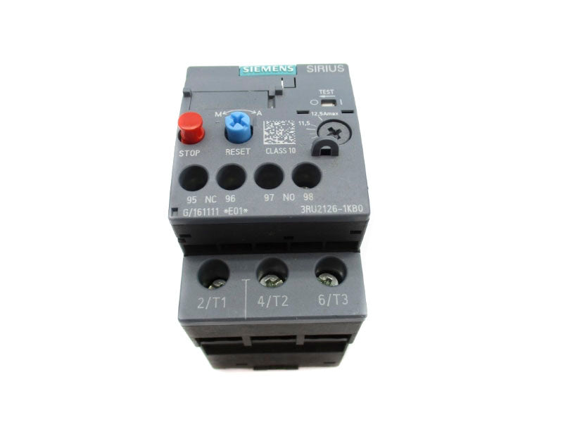 SIEMENS 3RU2126-1KB0 600VAC 9-12.5A NUPI