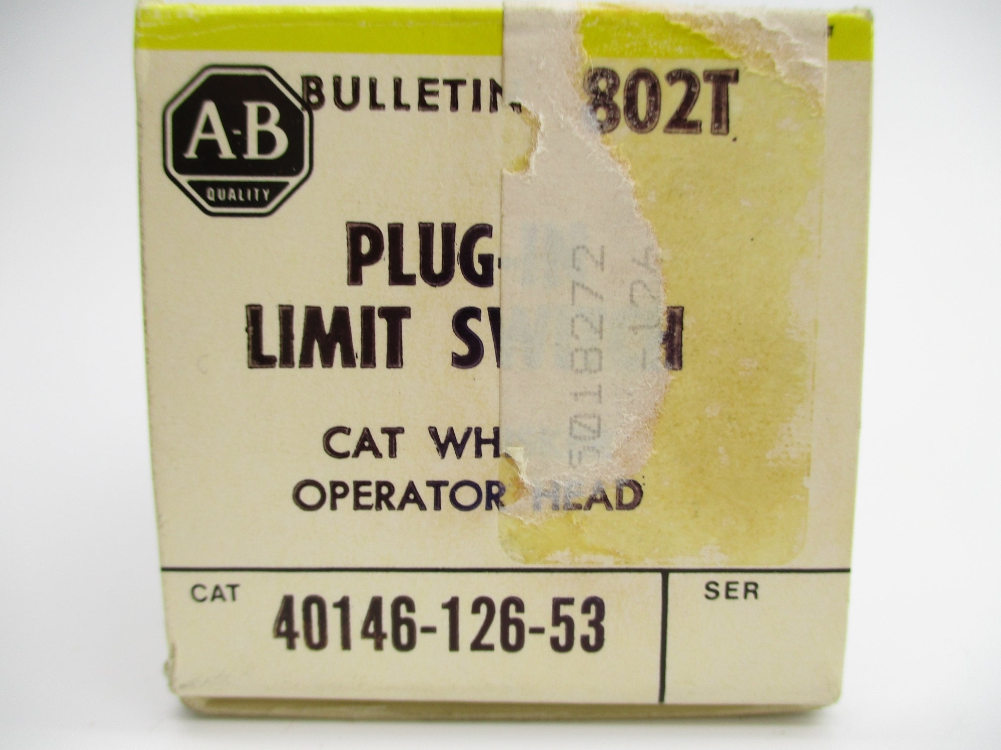 ALLEN BRADLEY 40146-126-53 (BK/YL) NSMP