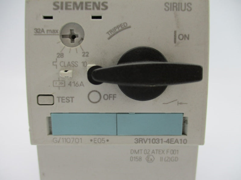 SIEMENS 3RV1031-4EA10 240V 22-32A (AS PICTURED) NUPI