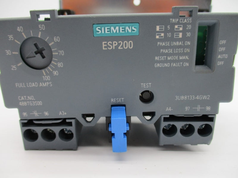 SIEMENS 48BTG3S00 3UB8133-4GW2 25-100A (AS PICTURED) NUPI