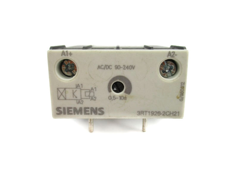 SIEMENS 3RT1926-2CH21 90-240VAC/DC 0.5-10S NUPI